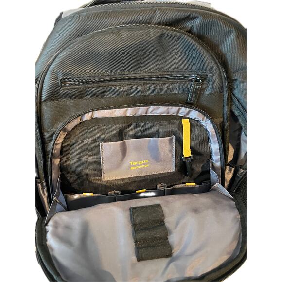 Targus Black Computer Padded Backpack - Picture 3 of 7